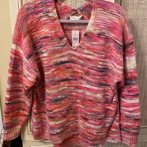 Loft-Lou&Grey pink sweater-new with tags